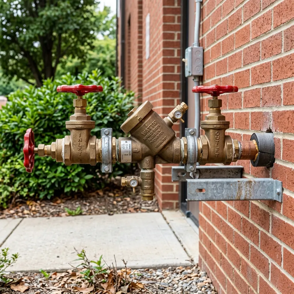 Backflow Prevention Plumber in Crowder, MS